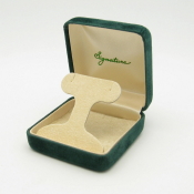 #3SP Pine Shadow Suede Hoop Earring Box