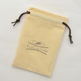 Citron Silsuede jewelry pouch