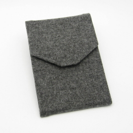 Charcoal American Flannel Folder