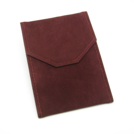 Claret Shadow Suede Folder