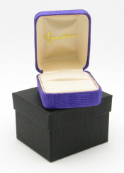 Wood Violet Bengaline Ring Box
