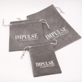 Pigeon Silsuede jewelry pouches