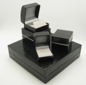 Radcliffe Fancy Black Pellaq Boxes