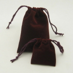 Rich Vel Burgundy Pouches