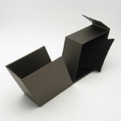 Trapezoidal Pillow Box - Open